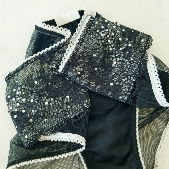 Victoria's Secret Vintage Sexy little Things Rhinestone Crystal Keyhole PantyNWT - Picture 15 of 16